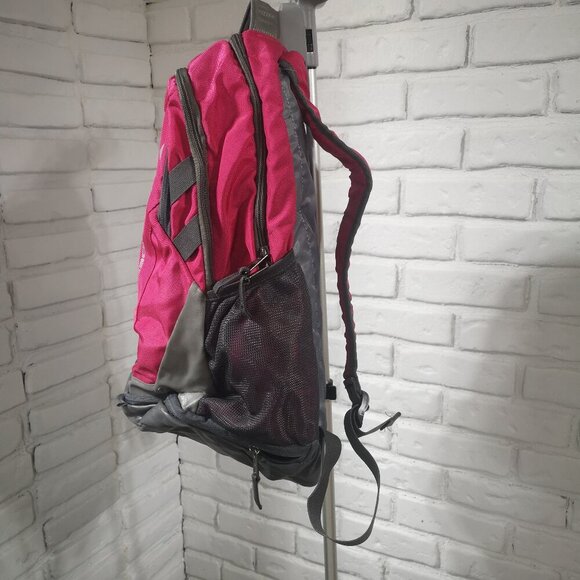 Under Armour Storm Pink & Grey Padded Back Backpack - Picture 3 of 12